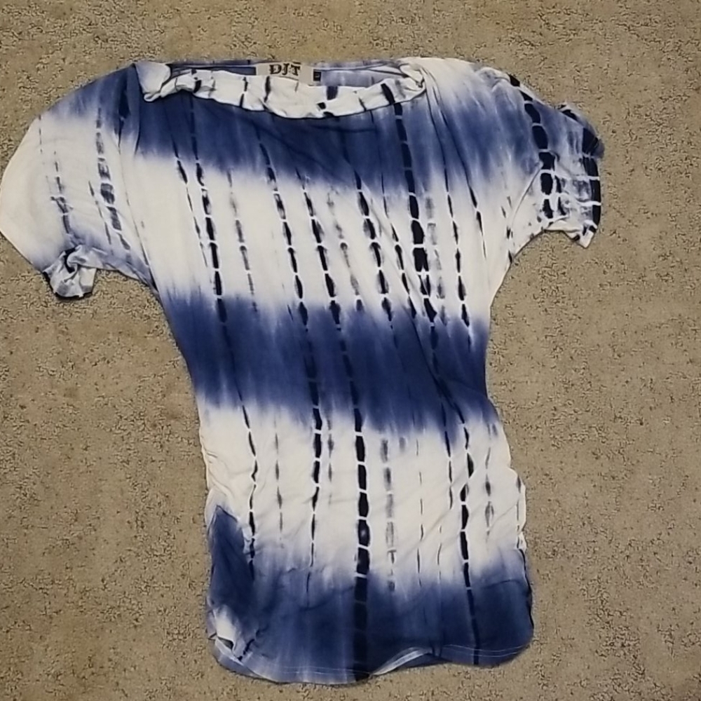 Extra long short sleeve top